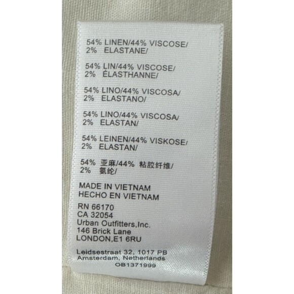 Urban Outfitters Corset Top Off White Cream Women's Size Medium - Picture 11 of 16